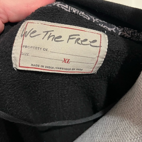 Free People Lou Moto Zip Jacket Black Size XL - Picture 5 of 10